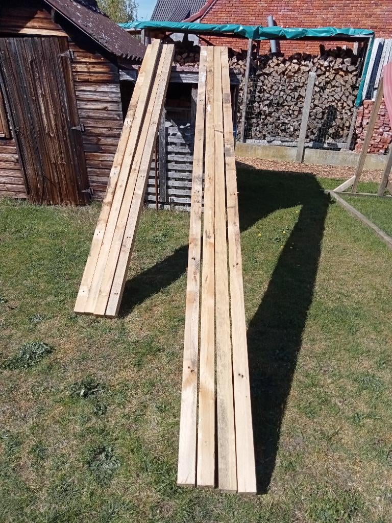 Kepers,planken,lange kepers, Doe-het-zelf en Bouw, Overige Doe-Het-Zelf en Bouw, Gebruikt, Ophalen