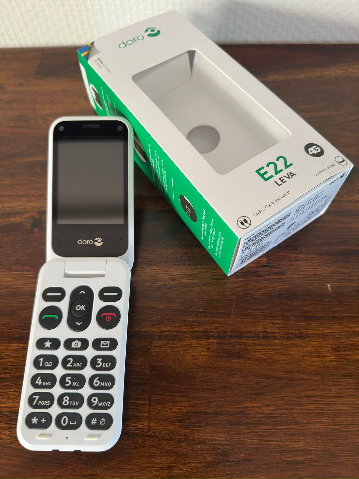 Doro leva e22 senioren gsm, Ophalen, Zo goed als nieuw