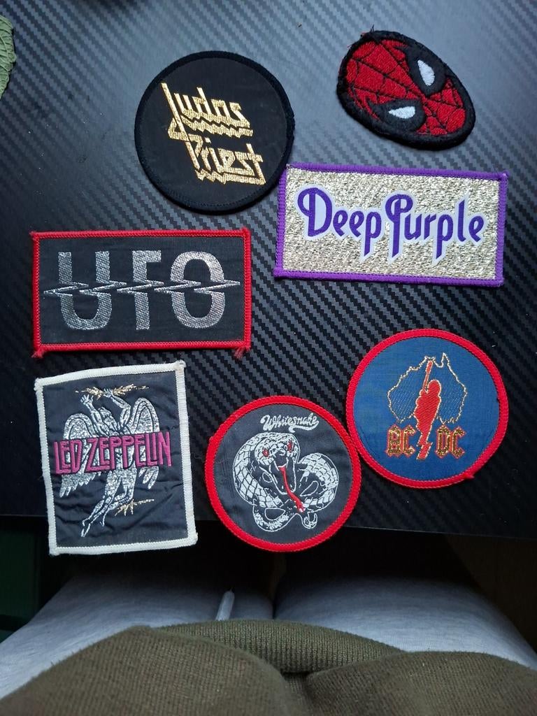 Patches / Opnaaiers-strijkers, Collections, Musique, Artistes & Célébrités, Comme neuf, Instrument ou Accessoires, Enlèvement