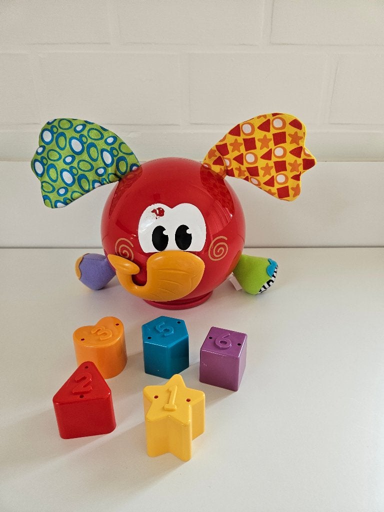 Olifant met blokjes, Ophalen, Zo goed als nieuw, Ontdekken