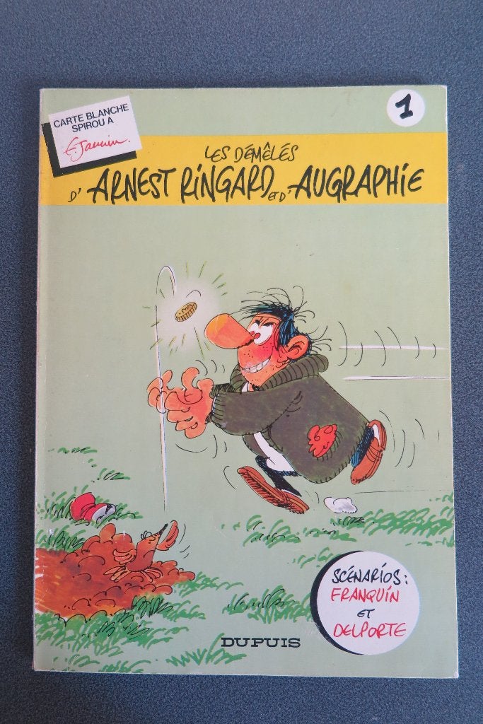 JANNIN, Les démêlés d'Arnest Ringard et d'Augraphie 1, Livres, BD | Comics, Autres régions, Utilisé, Comics, Frédéric JANNIN