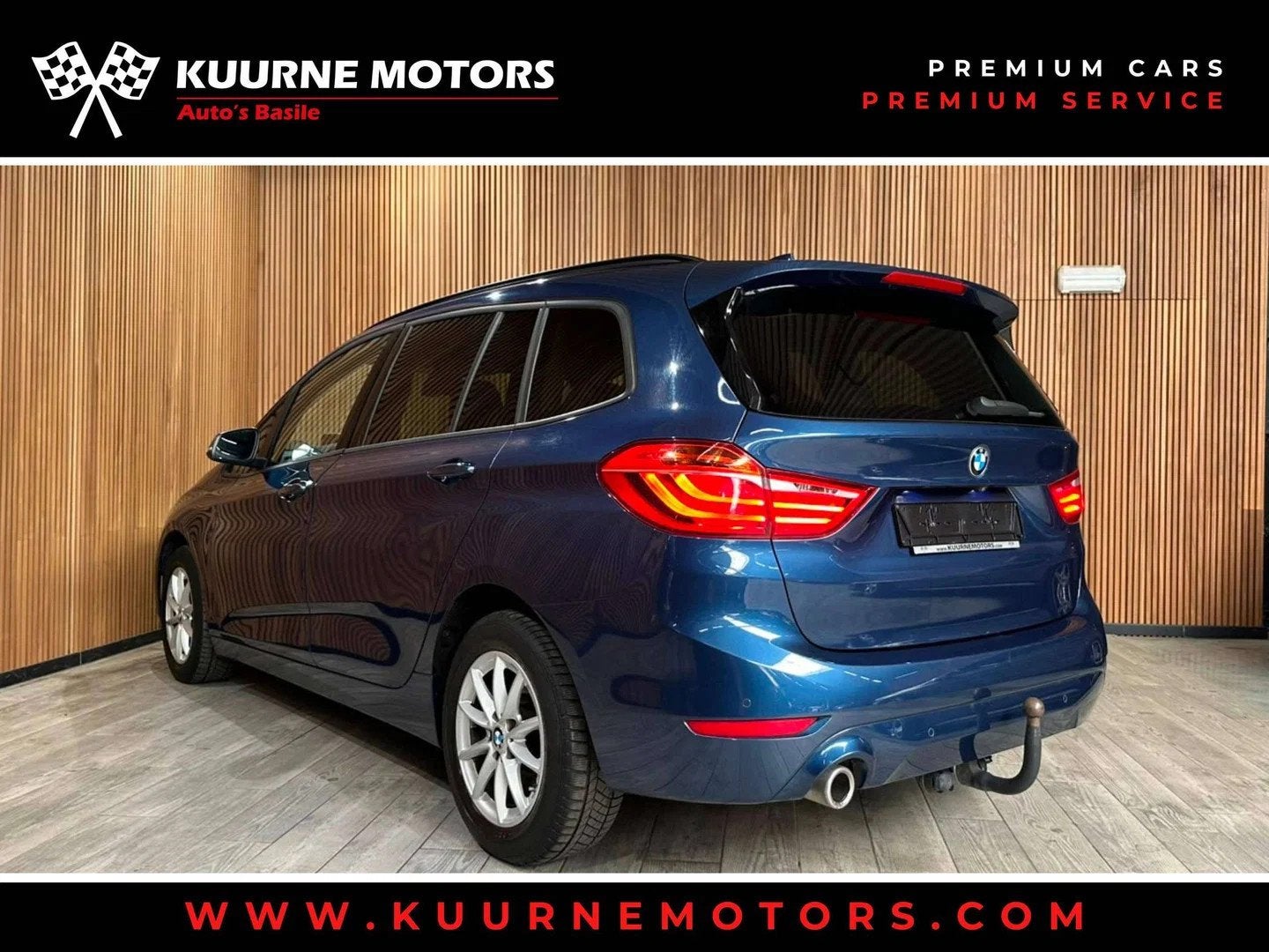 BMW 2 Serie 218 iA GT 7pl Led/Pano/Gps/Pdc/Dab/Cam/Hud/Bt *1, Auto's, BMW, Stof, Gebruikt, 2 Reeks, 7 zetels