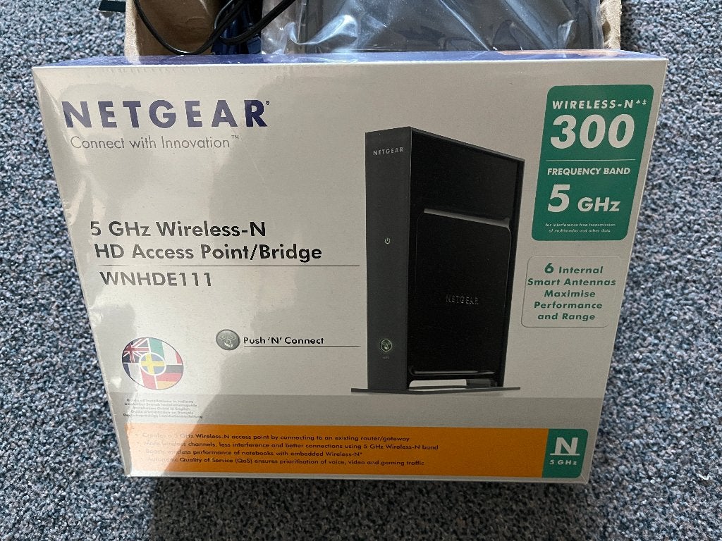 Netgear 5ghz wireless access point / bridge, Ophalen