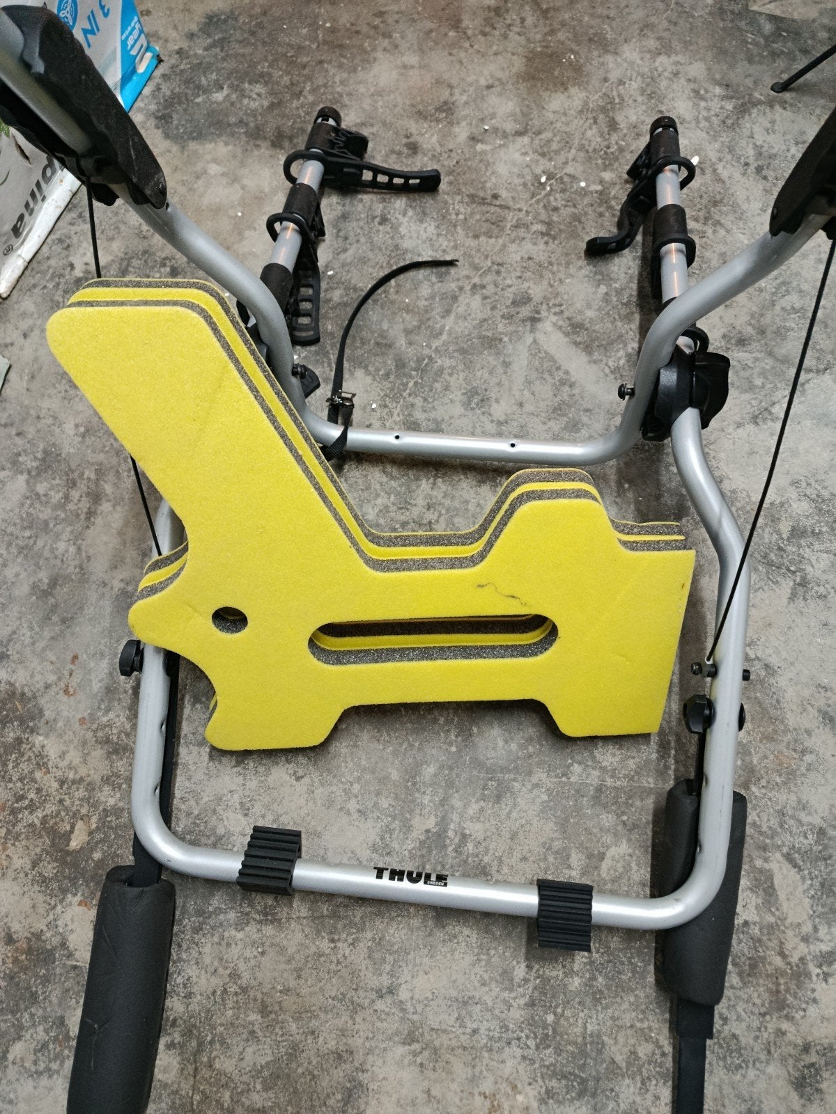Porte-vélos arrière Thule – fixation sur hayon –, Enlèvement, Utilisé
