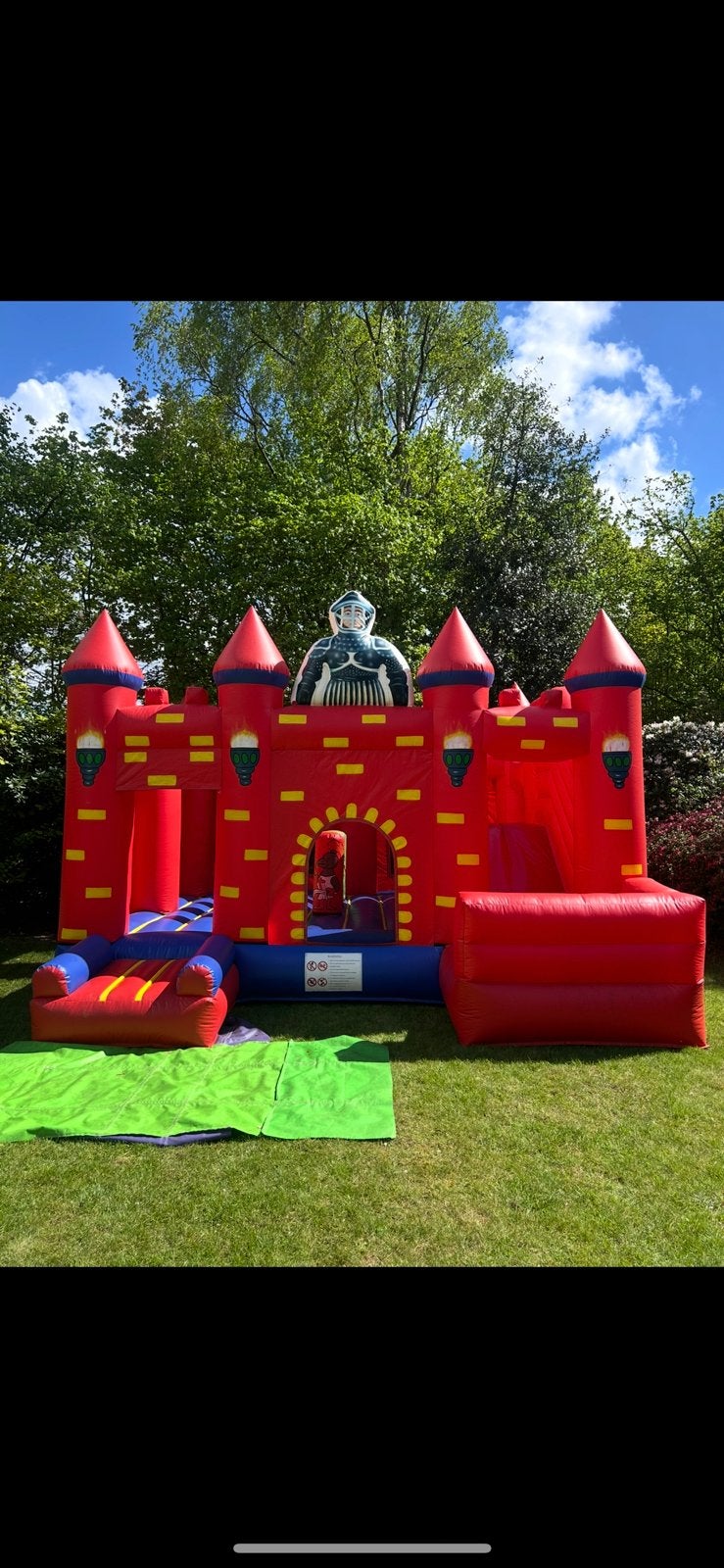 springkasteel te koop, Enlèvement, Utilisé