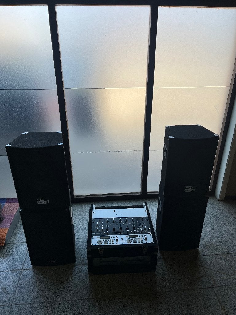 Dap audio Jbsystems geluidsset, Ophalen, Gebruikt, Audio