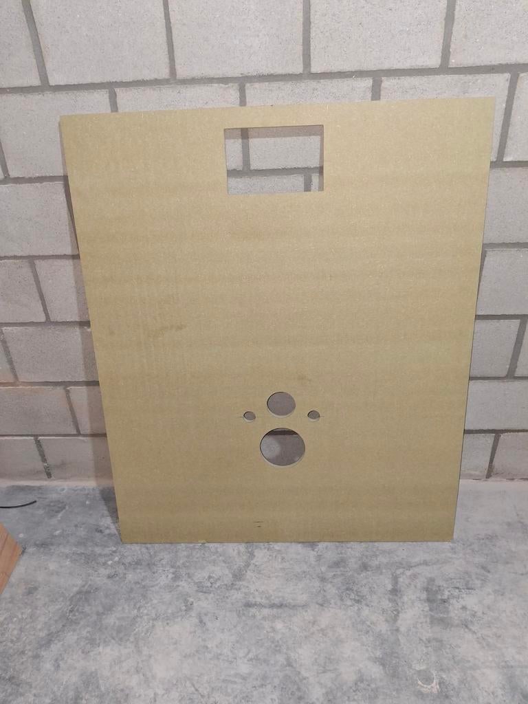 plaat hangwc, extra dik, Doe-het-zelf en Bouw, Ophalen of Verzenden