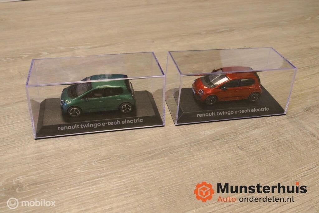 Miniatuur Renault Twingo e-tech electric 1:43, Nieuw, Ophalen of Verzenden