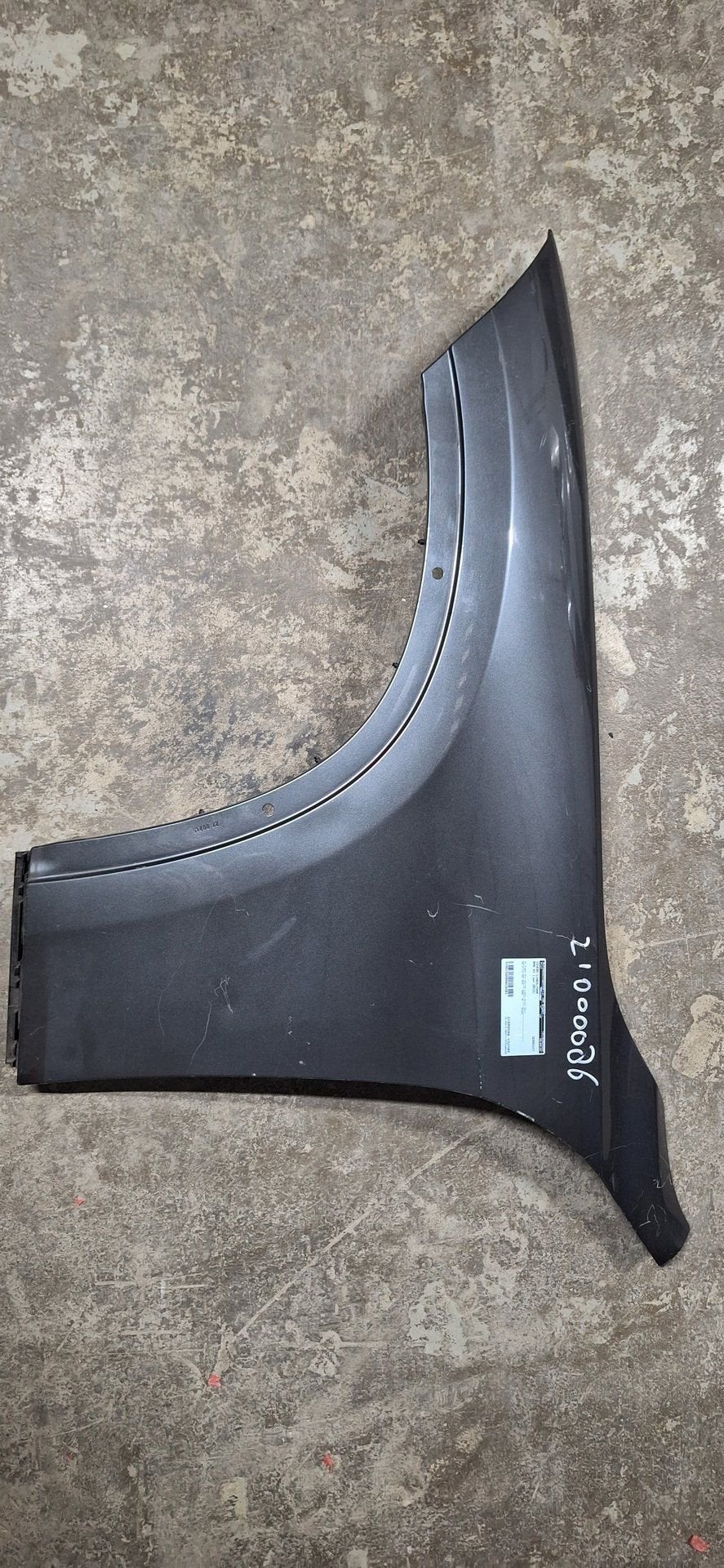 Spatbord Links-Voor BMW X1 E84 2009-2015 Grijs Metallic B39, Auto-onderdelen, Gebruikt, -, -, Ophalen of Verzenden