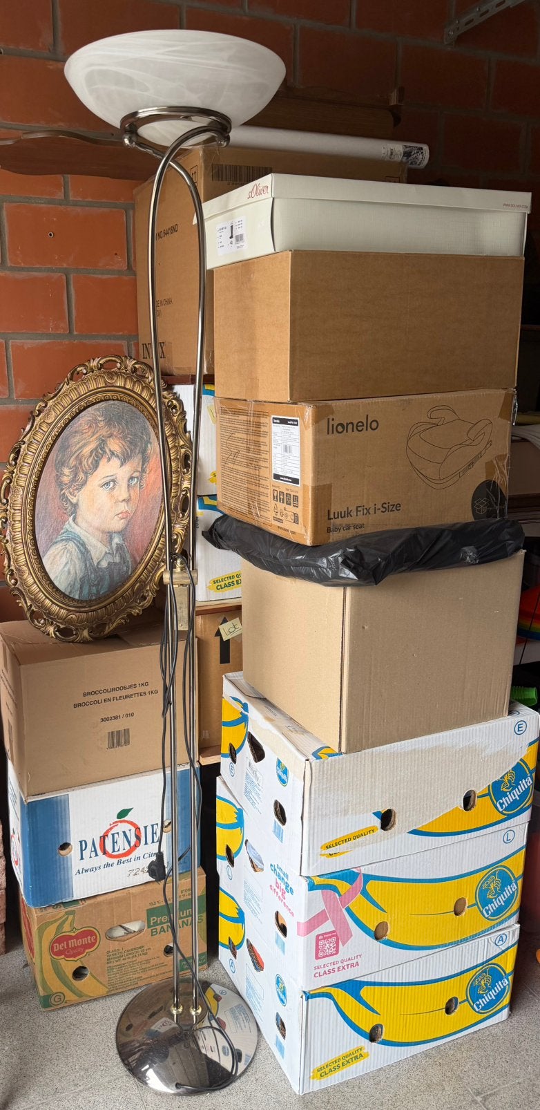 14 boîtes de fournitures de marché aux puces+pièces séparées, Enlèvement, Utilisé