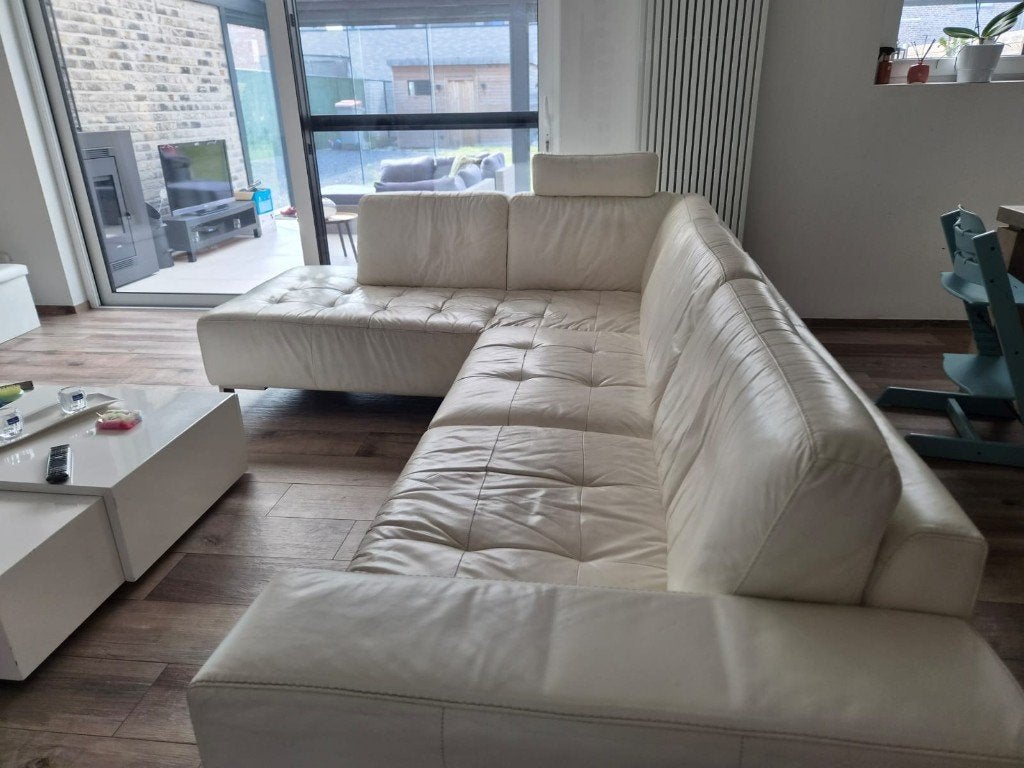 hoekzetel, Huis en Inrichting, Ophalen, 250 tot 300 cm, Gebruikt, Hoekbank