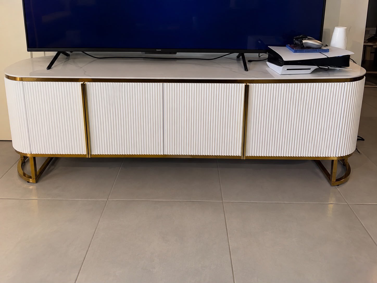 Meuble TV + table basse, Enlèvement, Comme neuf