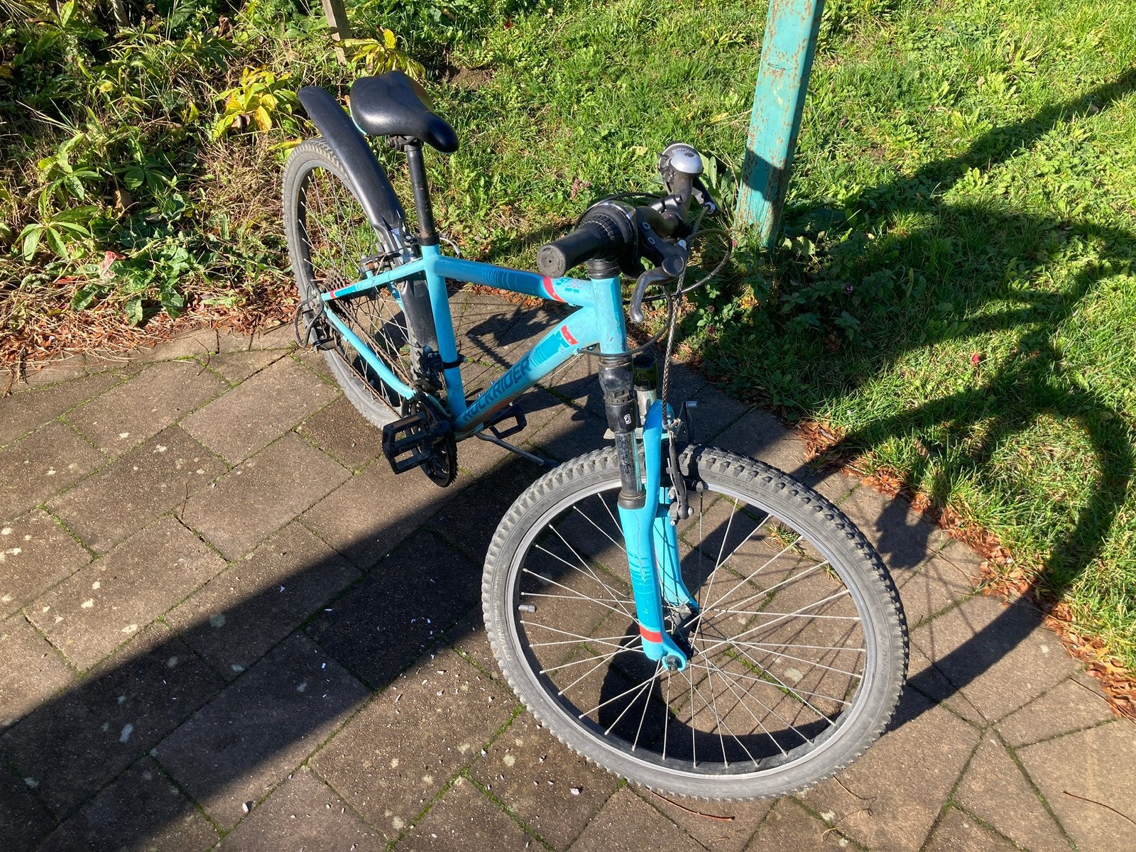 Fiets - Rockrider, Ophalen, Velgrem, Handrem, Gebruikt