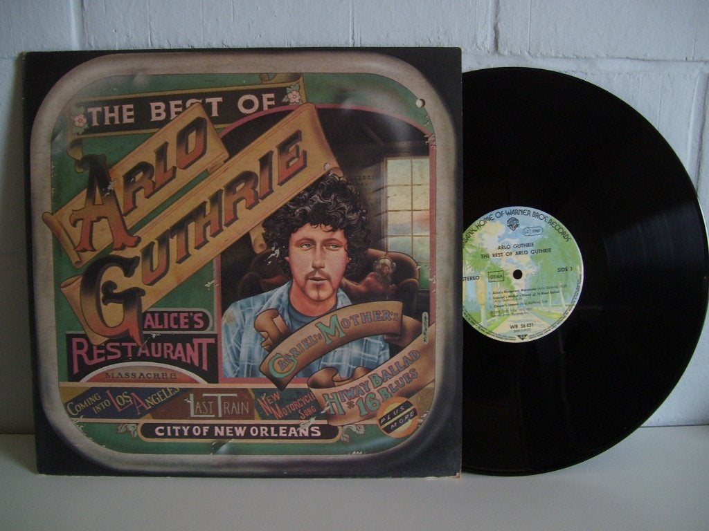 ARLO GUTHRIE  the best of, Originele persing, Ophalen of Verzenden, Gebruikt, 12 inch