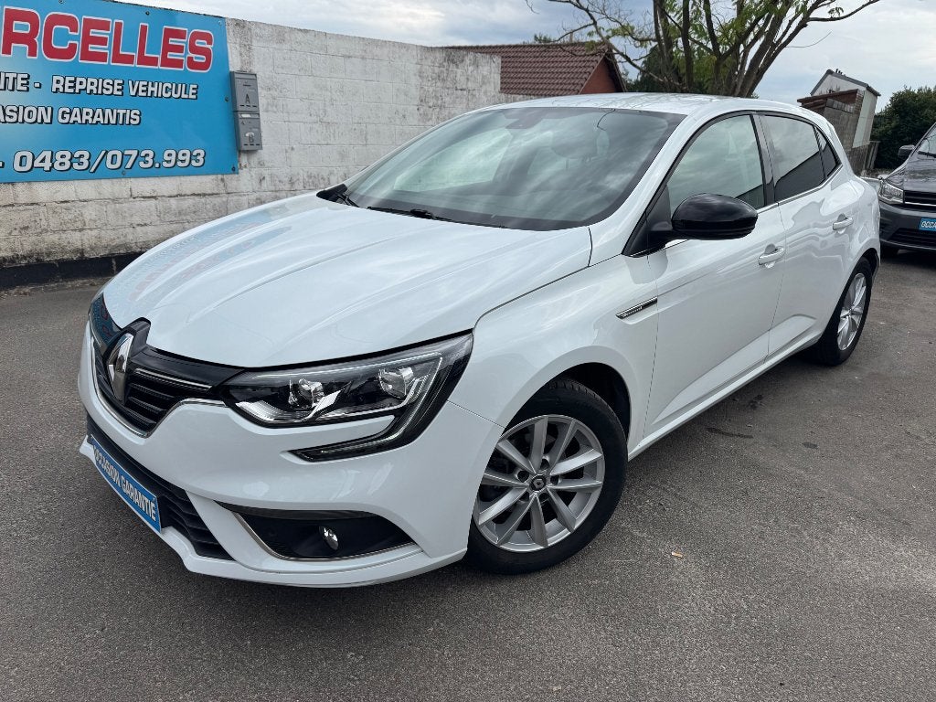 Renault Mégane 12tce 46575km, Auto's, Voorwielaandrijving, Stof, 4 cilinders, Wit