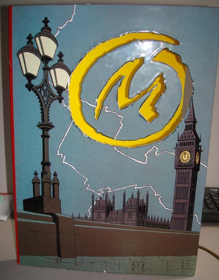 LAMPE  BLAKE ET MORTIMER - LEBLON DELIENNE – 1998, Collections, Statues & Figurines, Utilisé, Autres types, Enlèvement