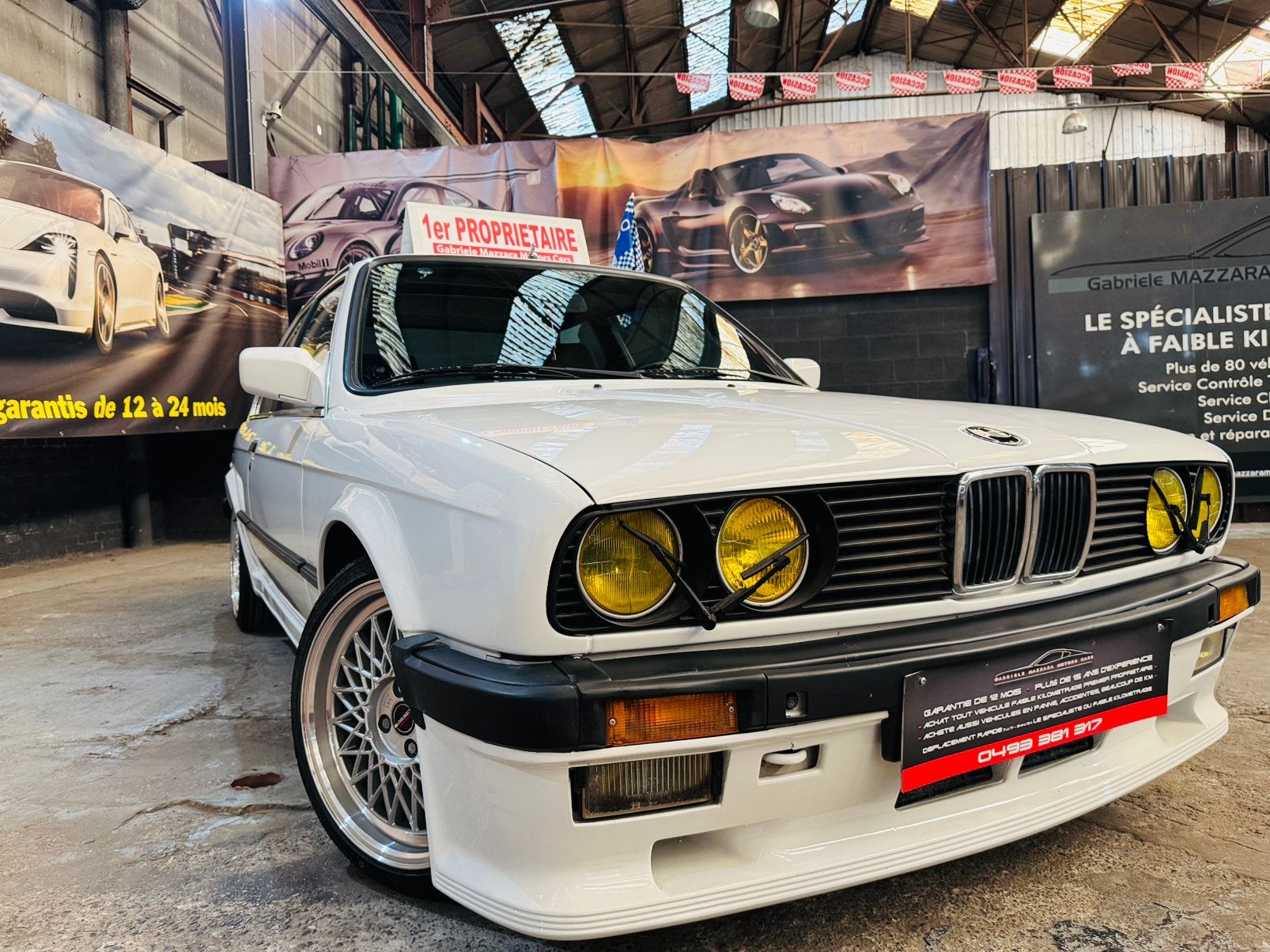 BMW E30 325i MTech1 - BBS - RECARO - GARANTIE, Achterwielaandrijving, Wit, Bedrijf, Handgeschakeld