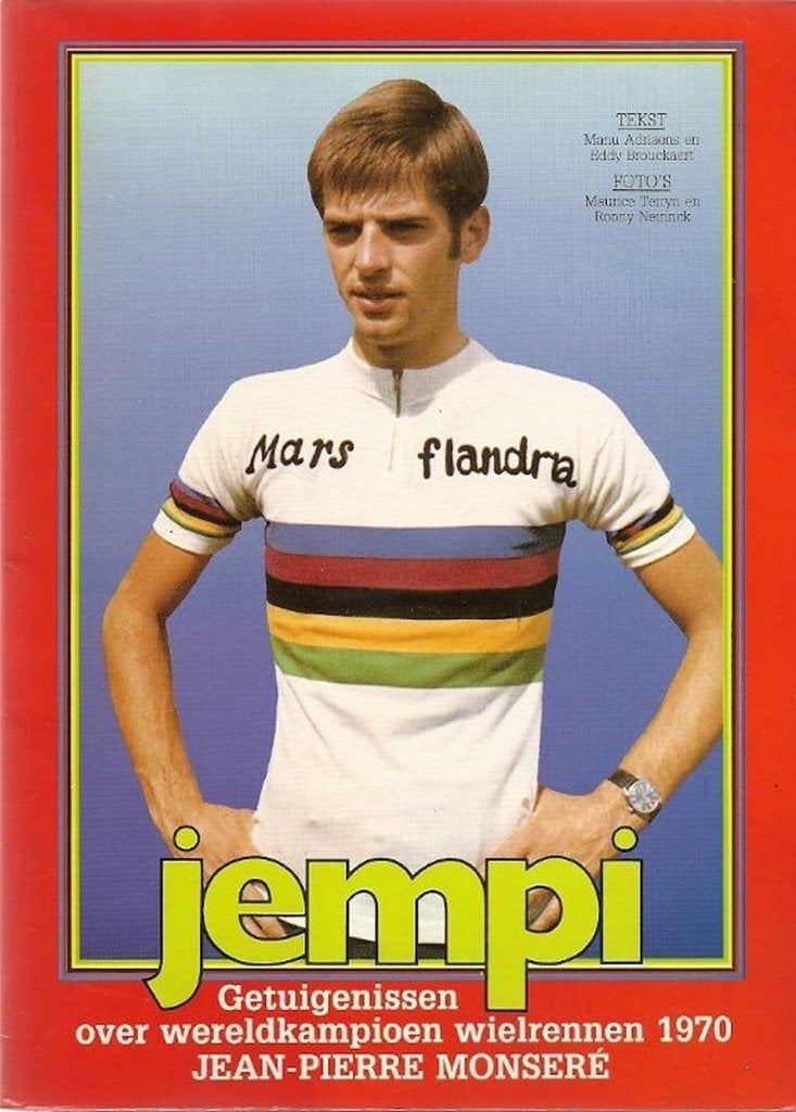 boek: Jempi/ Manu Adriaens & Eddy Broeckaert, Ophalen of Verzenden, Gelezen, Lopen en Fietsen