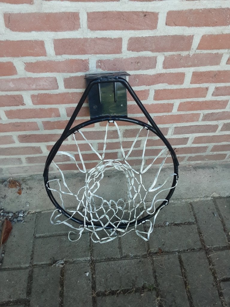 Basketbalnet, Ophalen, Zo goed als nieuw