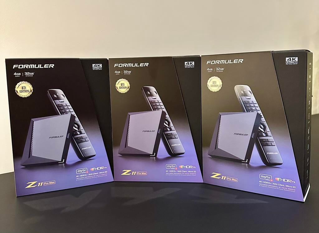 📺 FORMULER Z11 PRO MAX BLUETOOTH BOÎTIER TV BOX ANDROID, Enlèvement ou Envoi, Neuf, Audio optique, Moins de 500 GB