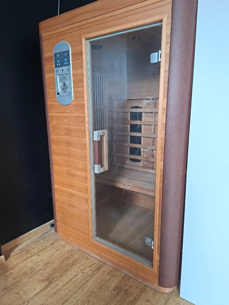 Infraroodsauna, Sports & Fitness, Sauna, Enlèvement, Utilisé, Infrarouge, Sauna complet
