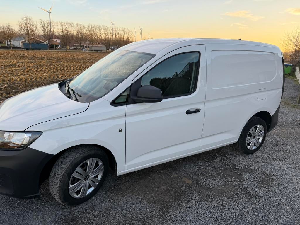 VW Caddy uit 2021, Auto's, Stof, Euro 6, Volkswagen, Wit