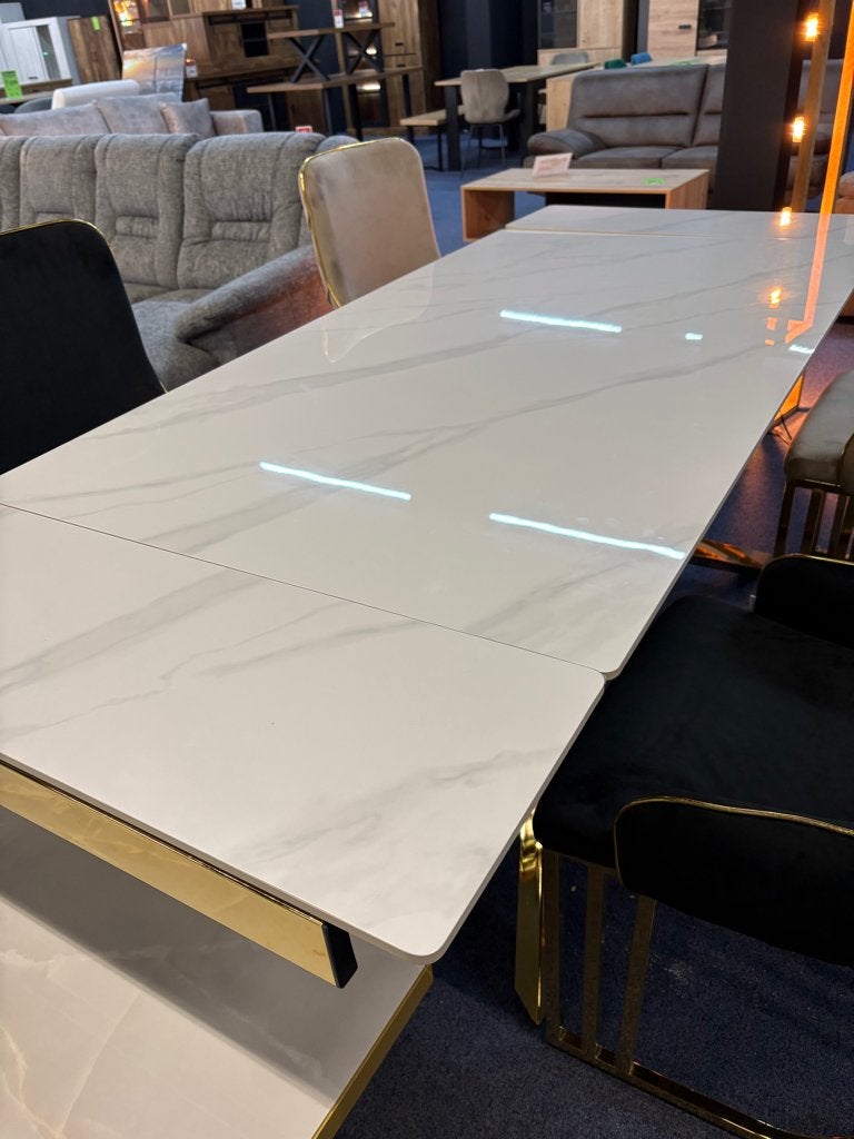 Set tafel + 4 stoelen, Maison & Meubles, Salles à manger complètes, Enlèvement, Neuf, Rijkelijk, 4 à 6 chaises