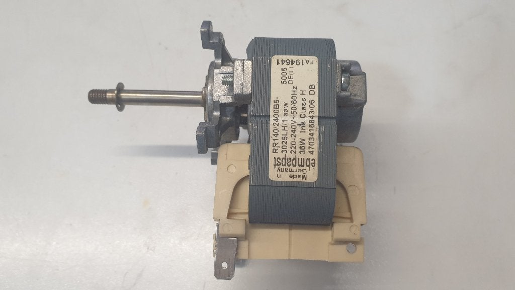 jw1409: EBM-PAPST motor RR140/2400B5-325LH/1  75x61x54mm, Hobby en Vrije tijd, Ophalen of Verzenden, Gebruikt