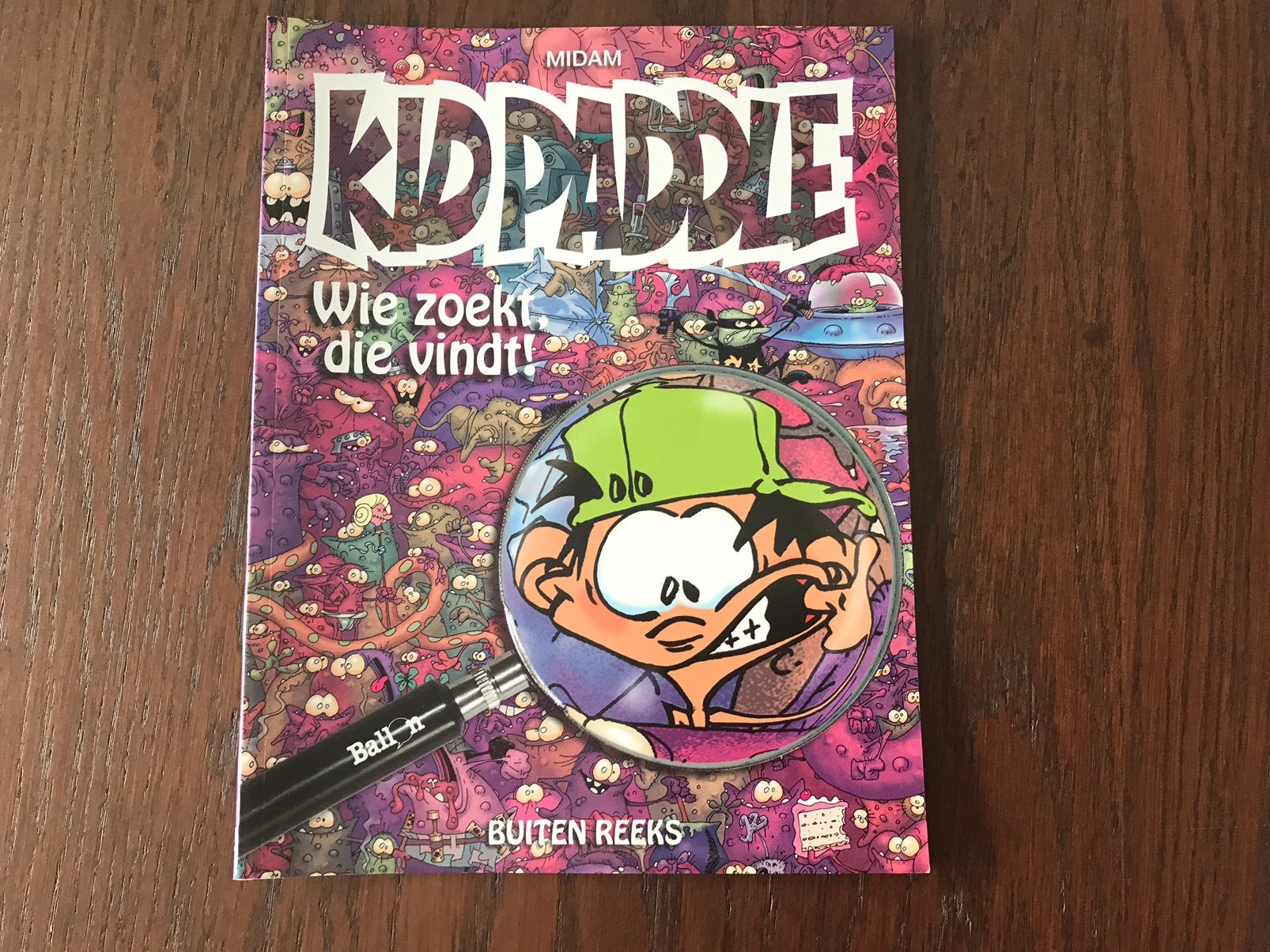 Kid Paddle buiten reeks Wie zoekt die vindt €4,00, Boeken, Ophalen, Zo goed als nieuw