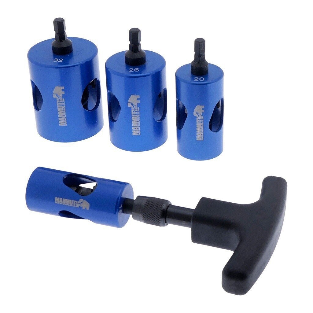 Ontbraam set 16, 20, 25, 32 mm, Verzenden