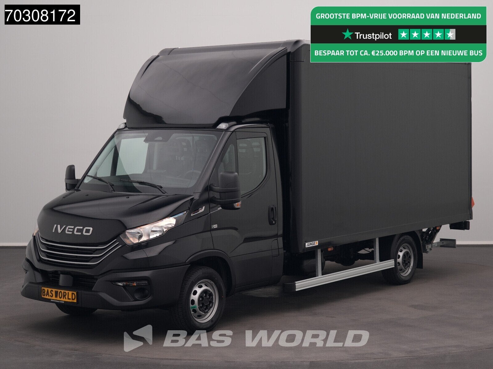 Iveco Daily 35S18 3.0L Automaat Laadklep 180PK Bakwagen ACC, Auto's, Automaat, Stof, Euro 6, 4 cilinders