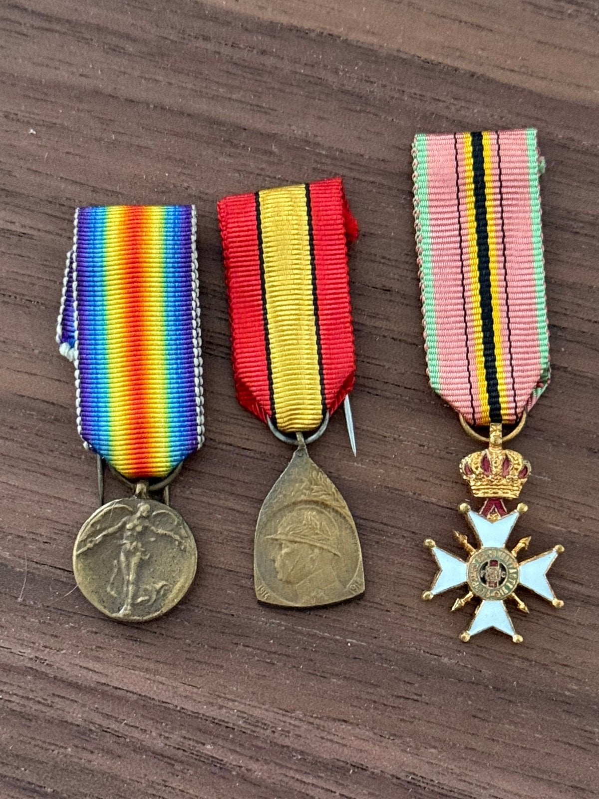 Set medailles (3), Verzamelen, Ophalen