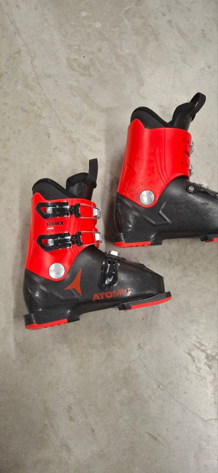 Skischoen Atomic kind 33-34, Ophalen, Schoenen, Zo goed als nieuw, Atomic