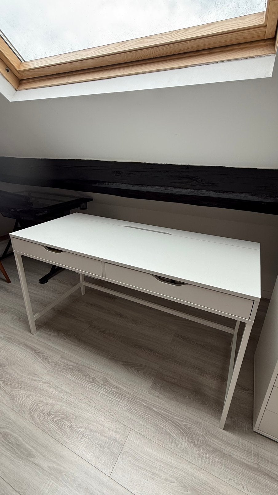 Bureau ikea alex blanc, Ophalen, Zo goed als nieuw, IKEA, Wit