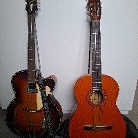 Akoestische gitaar, Ophalen