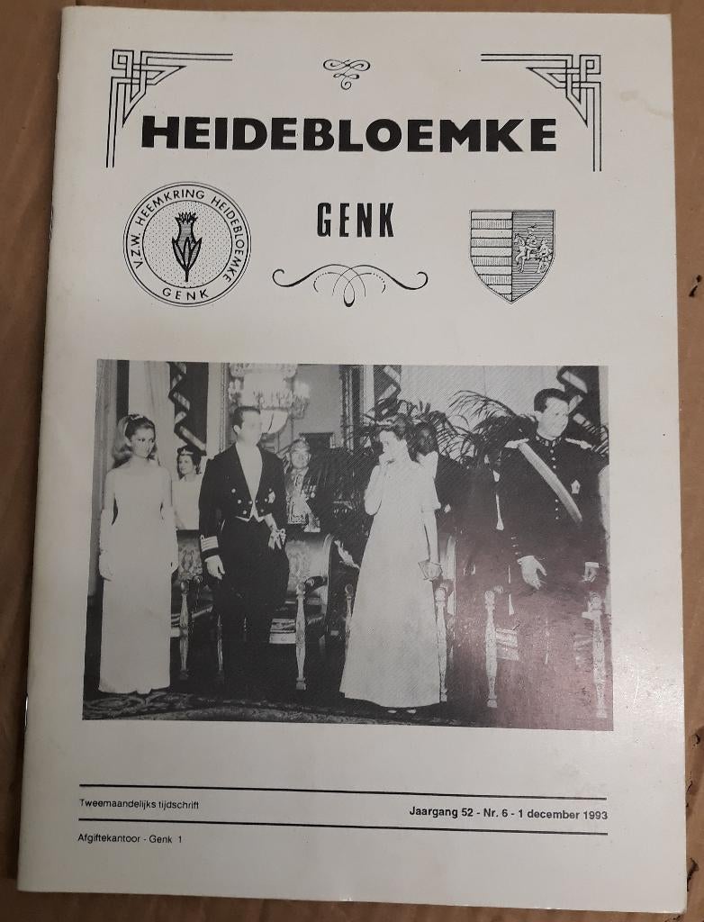 Boekje "Bezoek Koning Boudewijn aan Genk", Boeken, Ophalen of Verzenden, Gelezen, Heidebloemke