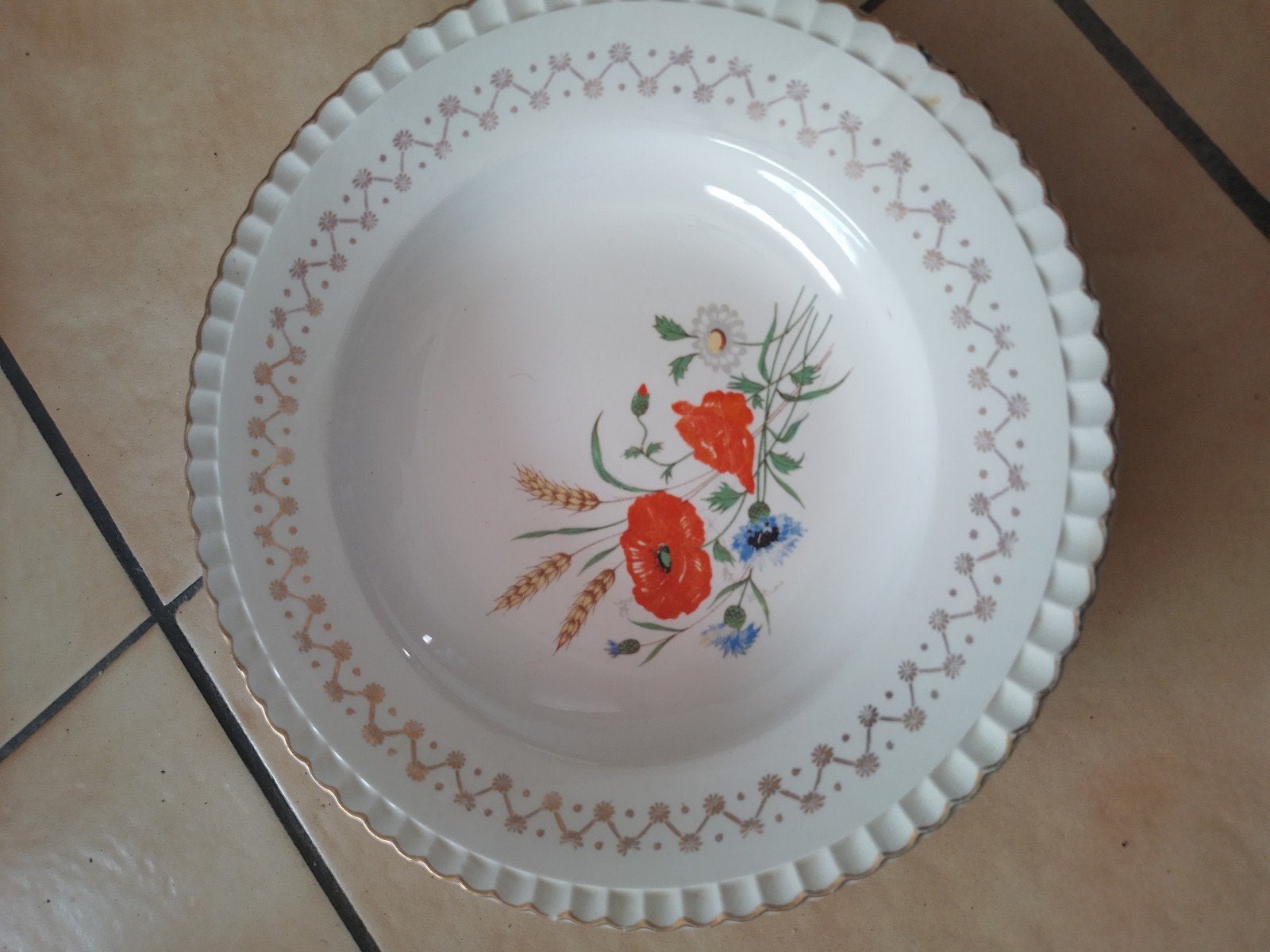 Oude diepe borden, Antiek en Kunst, Ophalen of Verzenden