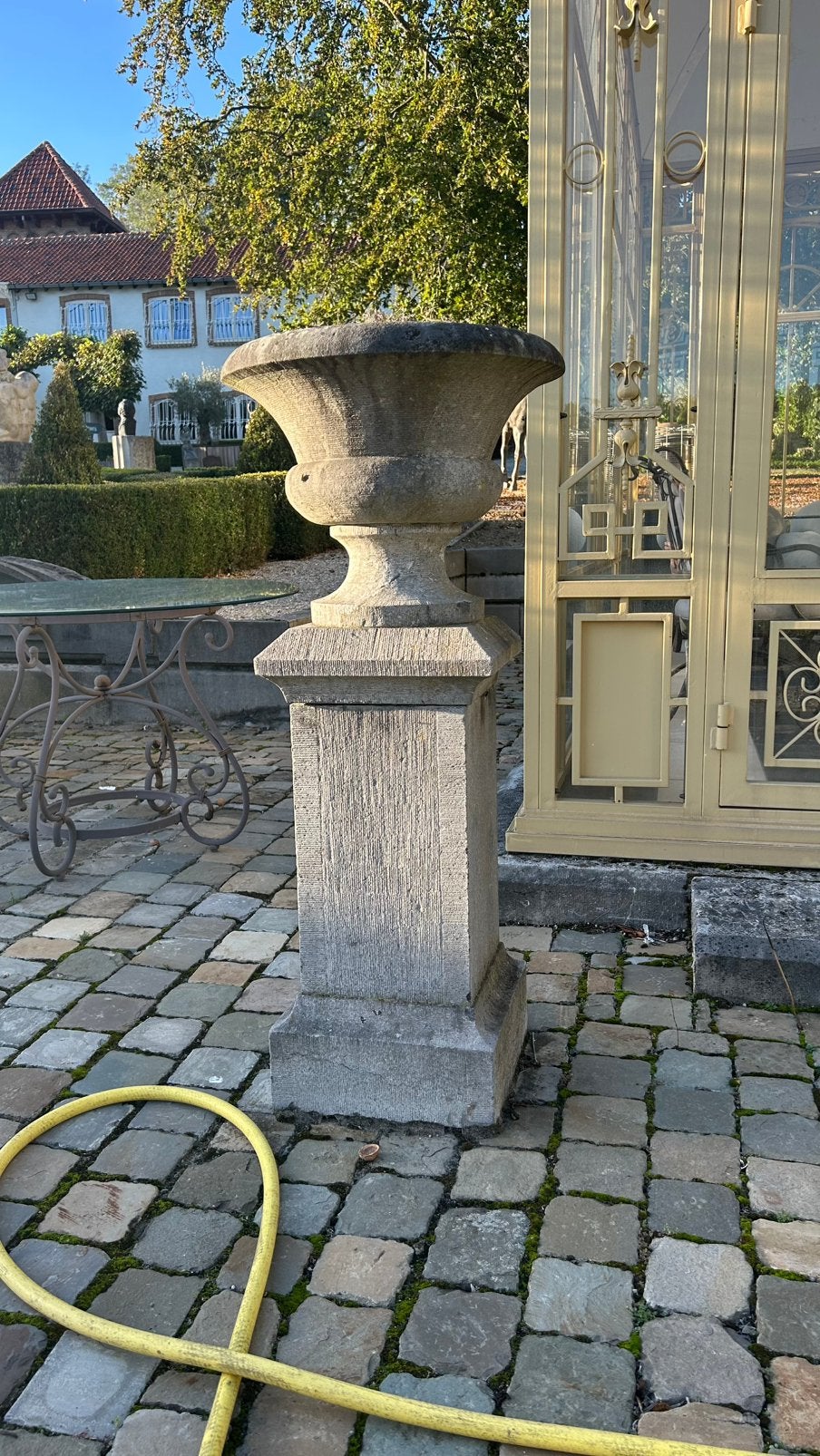 Opzetstuk + vaas te koop (1set, 2 stuks van beide), Enlèvement ou Envoi, Comme neuf