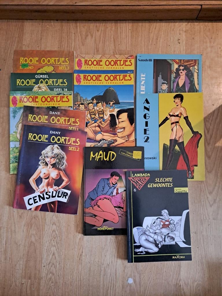 11 Erotische strips, Ophalen