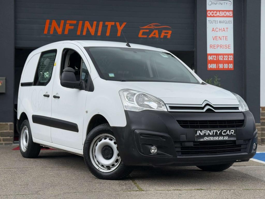 Citroën Berlingo 1.6 BlueHDi L1 Club chantier/werf, Auto's, Voorwielaandrijving, Stof, 4 cilinders, https://public.car-pass.be/vhr/50b64d95-0413-484e-ad8e-39308162b47c