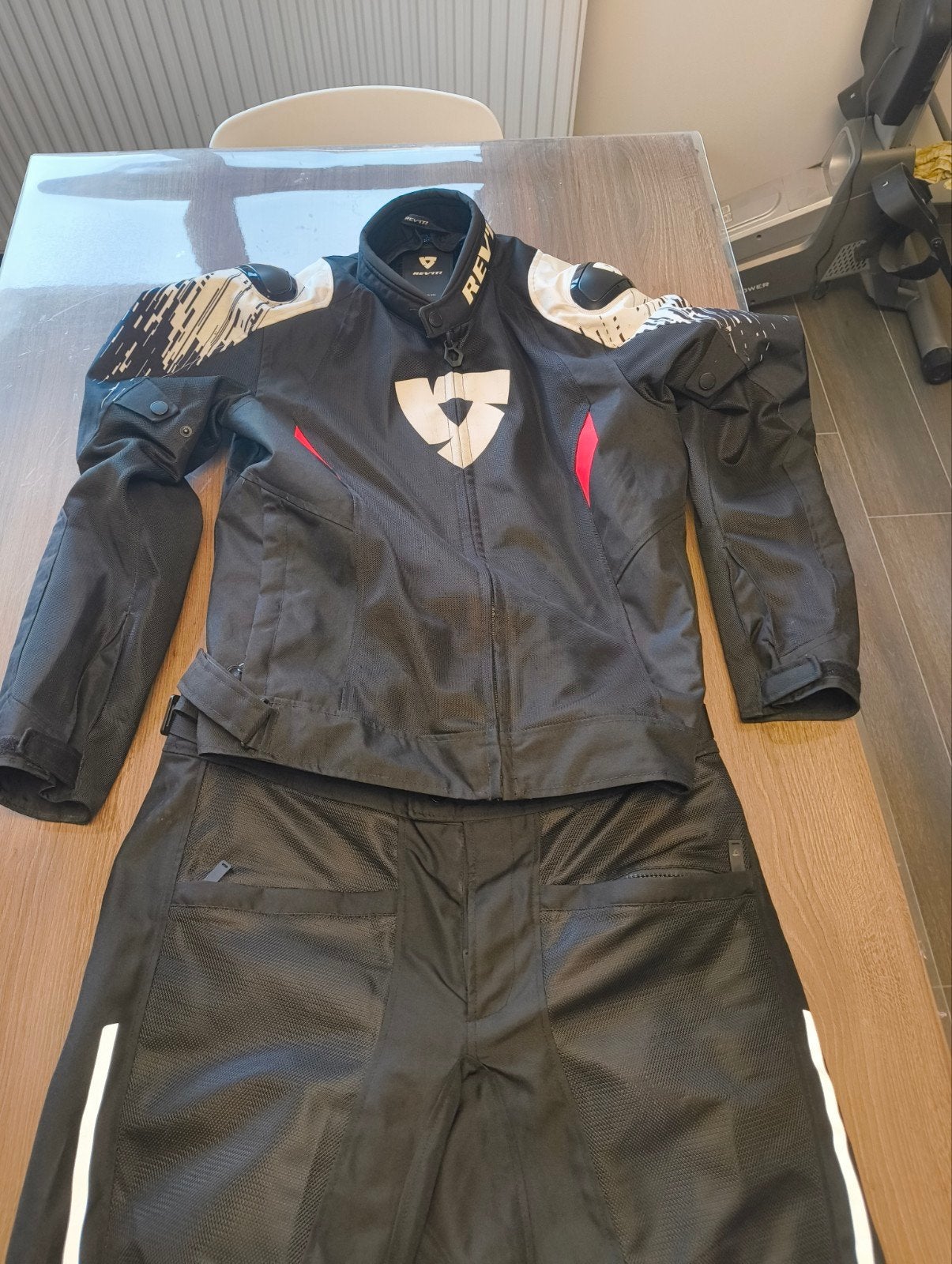 revit doorwaaipak zomer 2 delig, Motoren, Kleding | Motorkleding, Ophalen, REV’IT! (Revit), Tweedehands, Heren