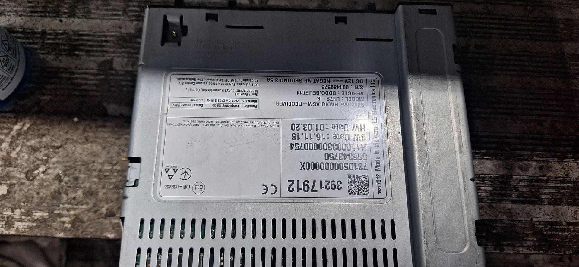 Originele Opel Astra K / Infotainment Silverbox Radio Receiv, Gebruikt, -, -, Ophalen of Verzenden