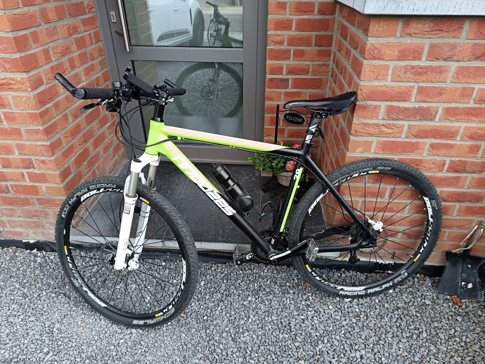 MOOZER mountainbike, Gebruikt, Vering, Overige maten, Schijfrem
