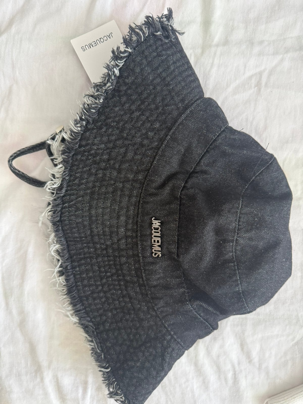 Zwarte jacquemus hoedje, Ophalen of Verzenden, Nieuw, One size fits all, Hoed