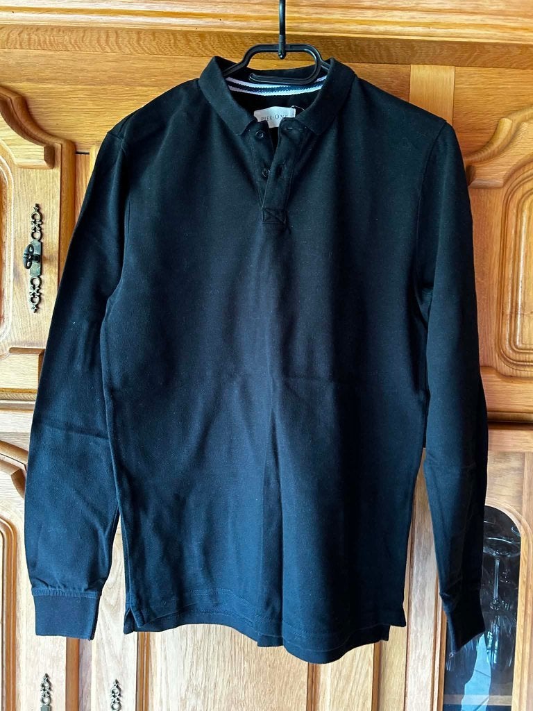 Pier One polo in 3 kleuren S, Kleding | Heren, Ophalen, Zwart, Pier One, Zo goed als nieuw