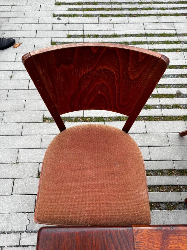 Hoten eettafel met 6 stoelen., Antiek en Kunst, Ophalen