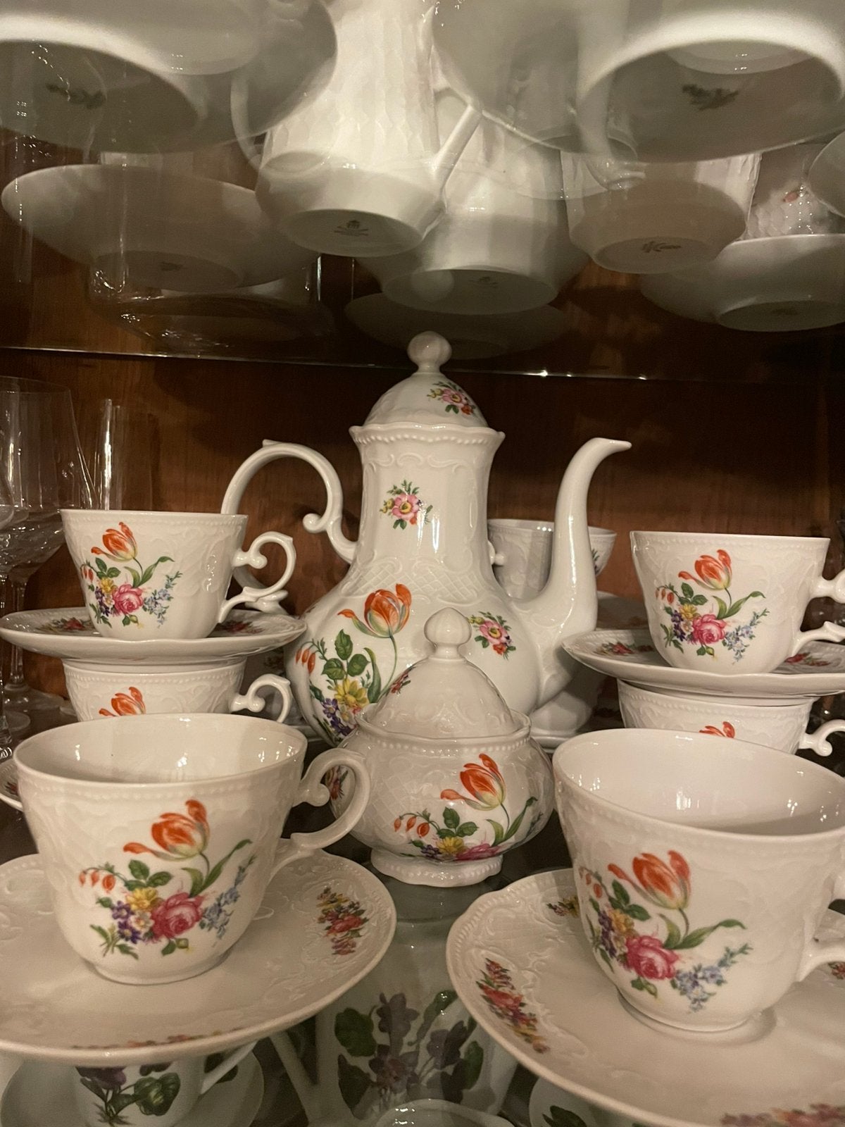 Koffie tassen, Ophalen