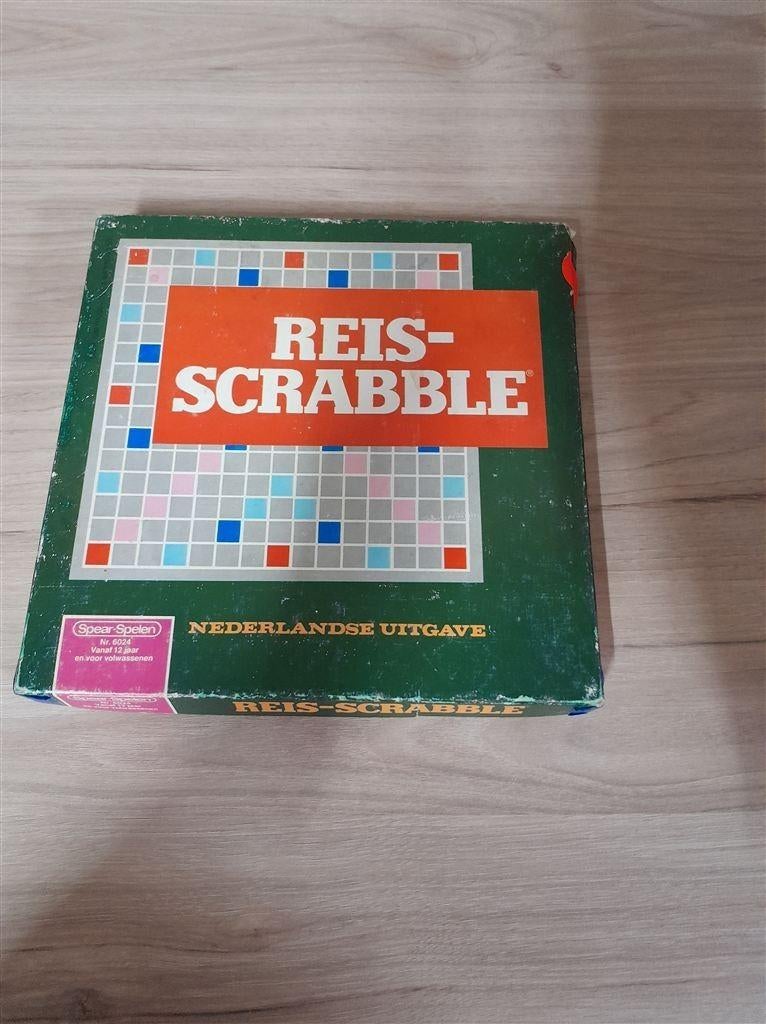 reis scrabble - s4347, Verzenden, Zo goed als nieuw