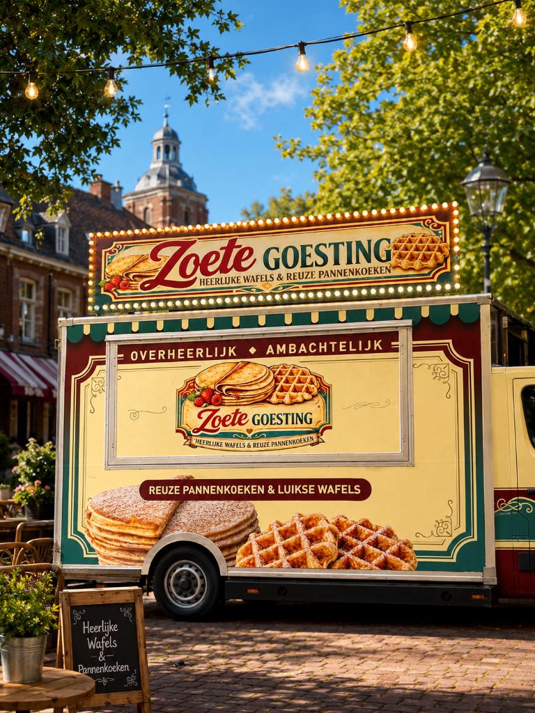 TOP marktwagen inrichting volledig nieuw!, Enlèvement