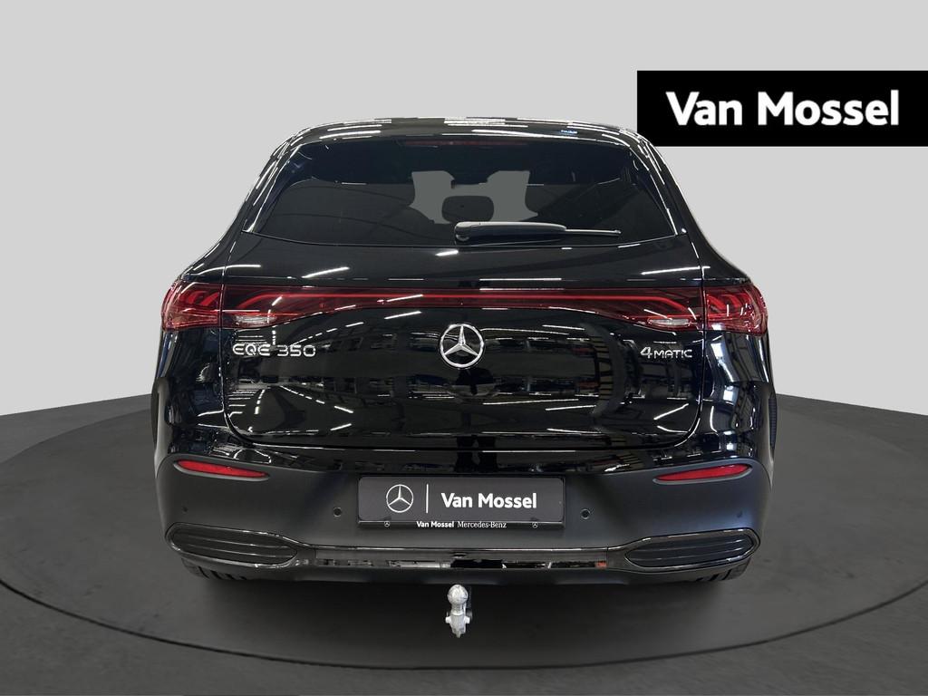 Mercedes-Benz EQE SUV 350 4M AMG Line + PANORAMISCH DAK + TR, Auto's, Automaat, Stof, Zwart, 96 kWh